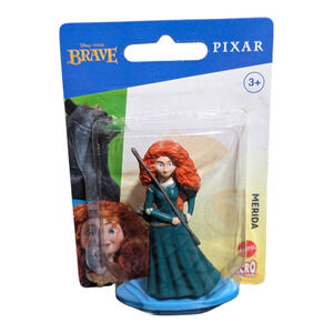 Disney Pixar-Brave-Merida Toy Figure-Brand New- Factory Sealed -Cake Topper Toy